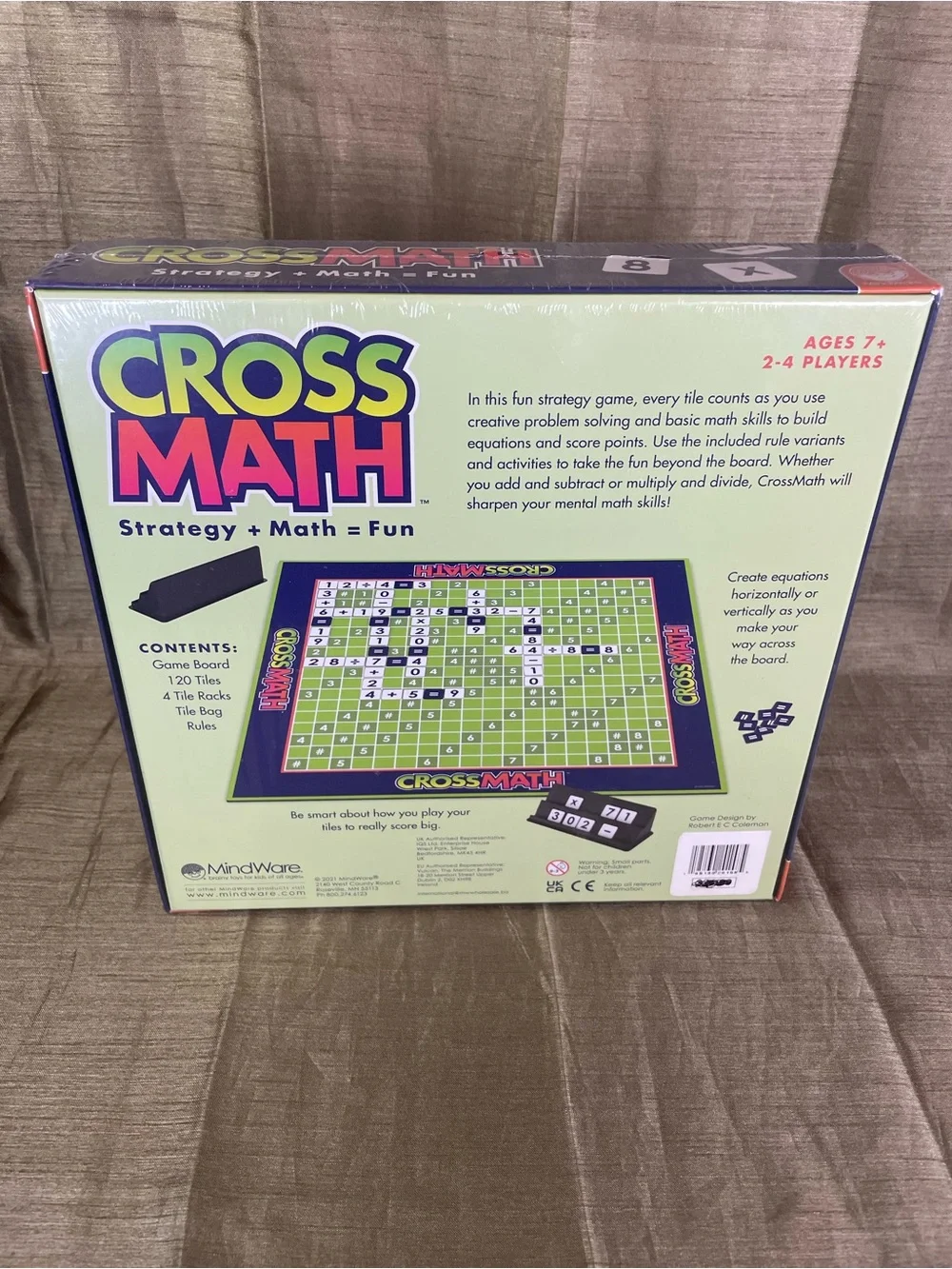 Mindware crossmath game